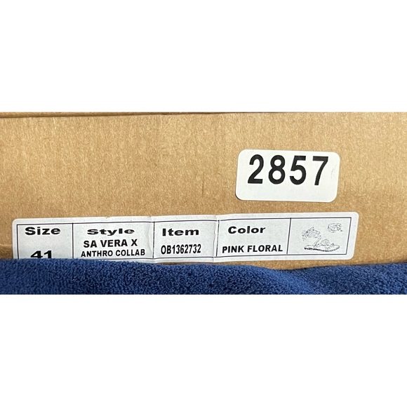 Anthropologie Vera Scarf Gladiator Sandals NWT SIZE 10 - Picture 12 of 15